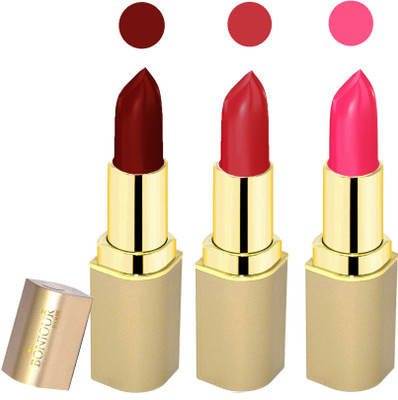 

Bonjour Paris Creamy matte lipstick 17-06C8(maroon, red, pink, 12 g)
