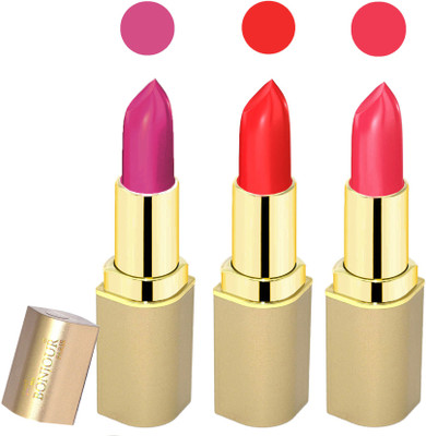 

Bonjour Paris Creamy matte lipstick 17-06H11(plum-red-pink, 12 g)