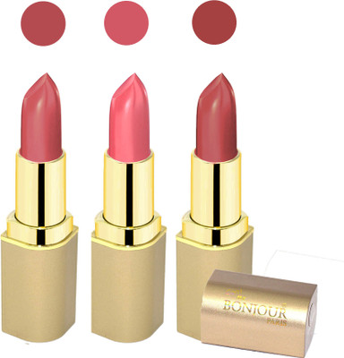 

Bonjour Paris Creamy matte lipstick 17-06A5(mauve, pink, nude, 12 g)