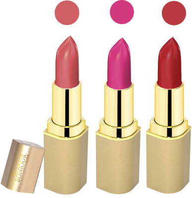 

Bonjour Paris Creamy matte lipstick 17-06G5(nude-plum-dark red, 12 g)