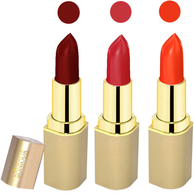 

Bonjour Paris Creamy matte lipstick 17-06C7(maroon, red, orange, 12 g)