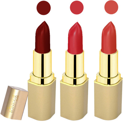 

Bonjour Paris Creamy matte lipstick 17-06C17(maroon, red, mauve, 12 g)