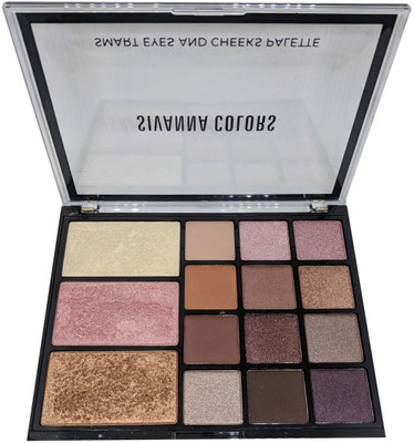 

Sivanna Smart Eyes and Cheeks Palette(Pack of 15)