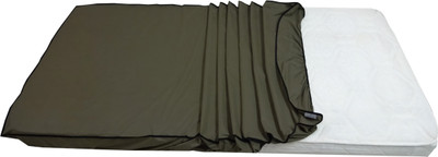 

Lithara Elastic Strap Single Size Waterproof Mattress Protector(Brown)