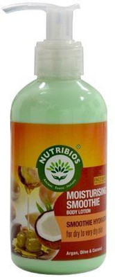

Nutribios Moisturising Smoothie (Body Lotion) with Argan, Olive and Coconut Oil(200 ml)