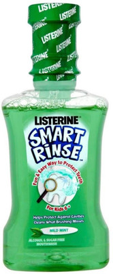 

Listerine Smart Rinse for Kids, Mild Mint - 250ml - Mild Mint(250 ml)