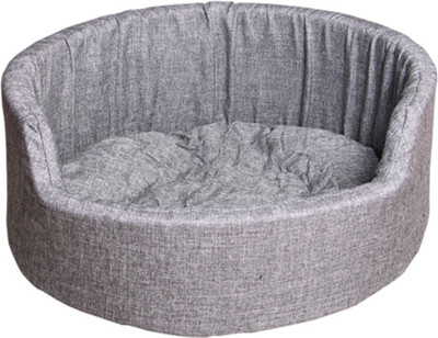 

Hiputee Premium_Fabric_Grey_11763_Large L Pet Bed(Grey)