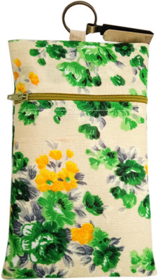 

INDIANHANDICRAFTHUB Flower Colourful Design Hook Pouch Whole Mobile Pouch(Multicolor)