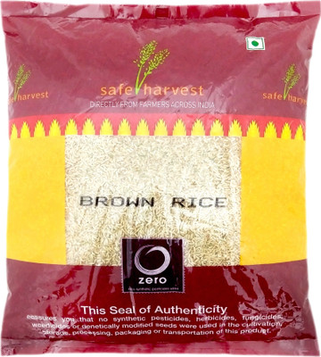 

Safe Harvest Unpolished Brown Sona Masoori Rice (Unpolished)(5 kg)