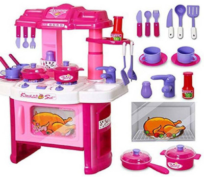 

latest radhe Multicolor Kitchen Plastic Set play for boy and girls