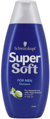 

Schwarzkopf Super Soft For Men Shampoo - 400ml(400 ml)