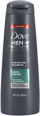 

Dove Men+Care Fortifying Shampoo, Aqua Impact - 355ml (12oz)(355 ml)