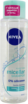 Nivea Fortifying Micellar Shampoo, Normal to Greasy Hair & Scalp - 400ml(400 ml)