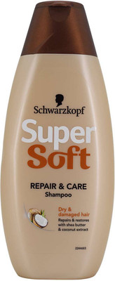 

Schwarzkopf Super Soft Repair & Care Shampoo - 400ml(400 ml)