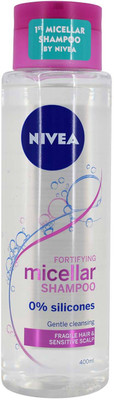 Nivea Fortifying Micellar Shampoo, Fragile Hair & Sensitive Scalp - 400ml(400 ml)