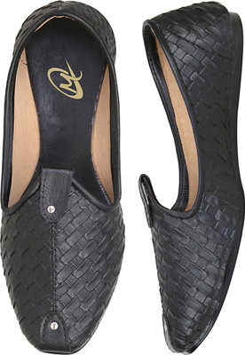 

MOU Ethnic Self Nok Jutis For Men(Black