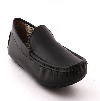 

FOX HUNT FOX HUNTFOX HUNT Bibaro Men Black Casual Loafer Shoes-  UK Loafers For Men(Black