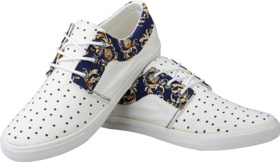 

Manas Sneakers For Men(White, Blue