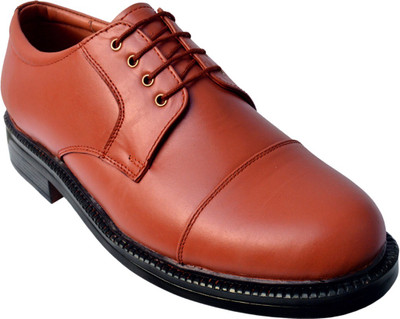 

Seamax Police Shoes Lace Up For Men(Brown