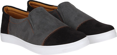 

Knight Ace Comforto Loafers For Men(Black, Grey