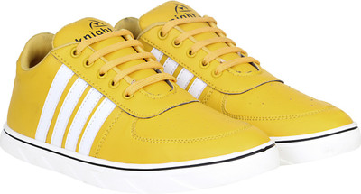

Knight Ace StyleFull Sneakers For Men(Yellow