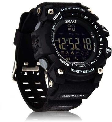 

KUKSHYA EX16 Pro Waterproof Smart Watch Bluetooth 4.0 && IP67 Waterproof 03 Smartwatch(Black Strap Free Size)