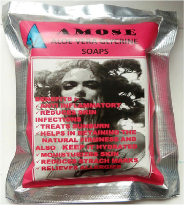 

AMOSE ALOE VERA GLYCRINE SOAP(75 g, Pack of 5)