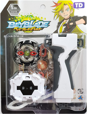 Beyblade Burst Series Zillion Zeus With Handle Launcher(Multicolor)