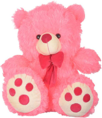 

nb phoenix pink bow teddy bear 35cm - 10 cm(Pink)