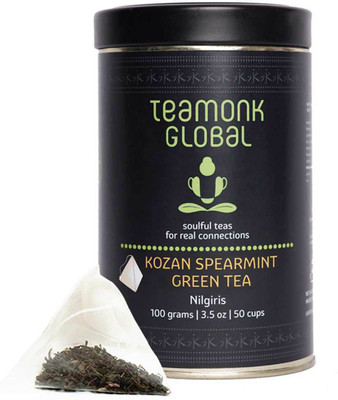 

Teamonk Global Kozan Mint Green Tea(100 g, Box)