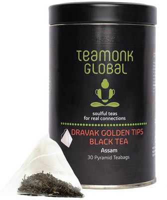 

Teamonk Global Dravak Assam Black Tea(30 Bags, Box)