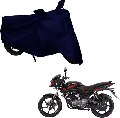 Deeshika Two Wheeler Cover for Bajaj(Pulsar 150, Blue)