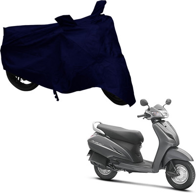 Deeshika Two Wheeler Cover for Honda(Activa 3G, Blue)