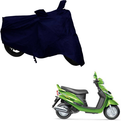 Deeshika Two Wheeler Cover for Mahindra(Rodeo RZ, Blue)