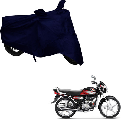 Deeshika Two Wheeler Cover for Hero(HF, Blue)
