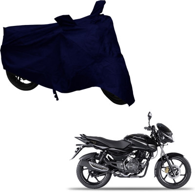Deeshika Two Wheeler Cover for Bajaj(Pulsar, Blue)