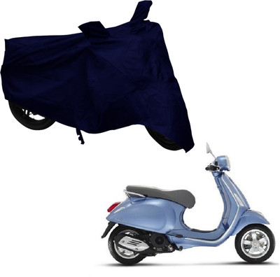 Deeshika Two Wheeler Cover for Piaggio(Vespa VXL, Blue)