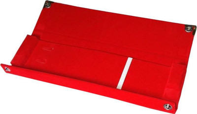 

Sarohi Pack of 1 Necklace Chain Bracelet Storage Marriage Party Vanity jewellry pouch Travelling cover Box (Red) Storage Case Vanity Box (Red) velvet Vanity Box(Red)