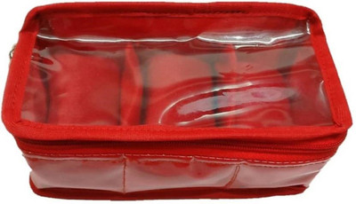 

shivanshshine 3 Slot Watch Box & Bracelet Jewellery Bangle Storage(Red) Vanity Box Vanity Box(Yellow)
