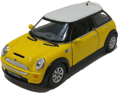 

Green Apple Kaizen Kinsmart Mini Cooper 5" (Yellow)(Yellow)