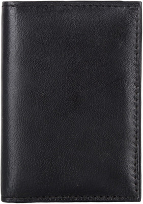

AspenLeather Men Black Genuine Leather Card Holder(12 Card Slots)