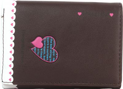 

b4bags Girls Brown Artificial Leather Wallet(6 Card Slots), Chocolate