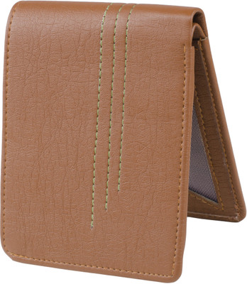 

Brexit Men Brown Artificial Leather Wallet(5 Card Slots)