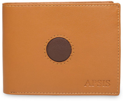 

APSIS Men Tan Artificial Leather Wallet(5 Card Slots)