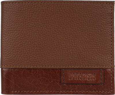 

Paradigm Design Lab Men Tan Genuine Leather Wallet(4 Card Slots)
