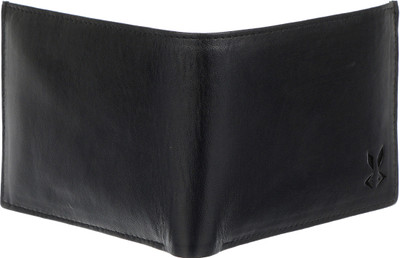 

Red Rabitt Men Black Genuine Leather Wallet(7 Card Slots), Black/burgundy