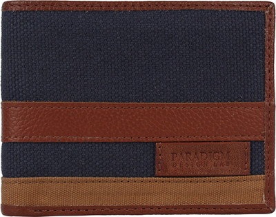 

Paradigm Design Lab Men Multicolor Genuine Leather Wallet(6 Card Slots), Tan;white and white