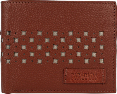 

Paradigm Design Lab Men Tan Genuine Leather Wallet(8 Card Slots)