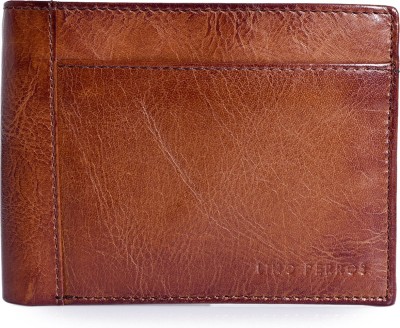 

Lino Perros Men Formal Tan Genuine Leather Wallet(11 Card Slots)