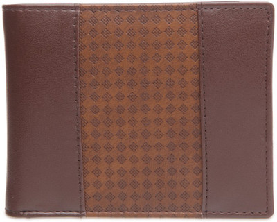 

APSIS Men Brown Artificial Leather Wallet(3 Card Slots)